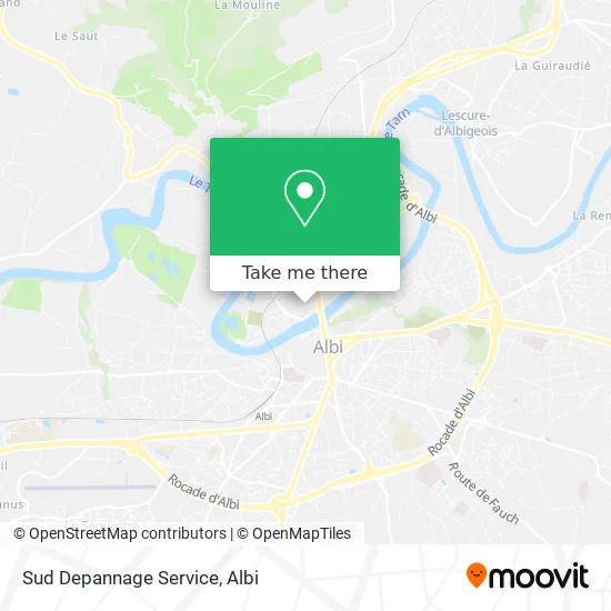 Sud Depannage Service map