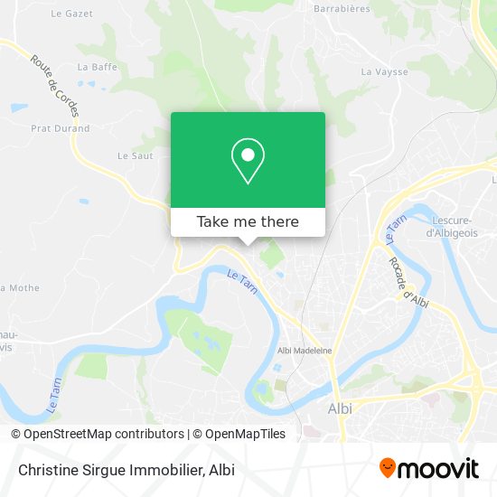 Mapa Christine Sirgue Immobilier