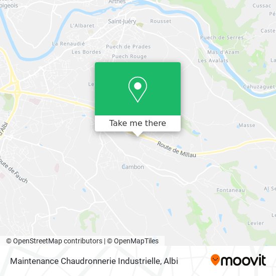 Maintenance Chaudronnerie Industrielle map