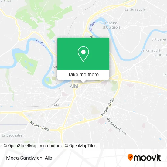 Meca Sandwich map