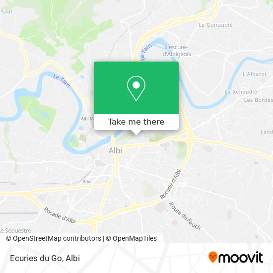 Ecuries du Go map