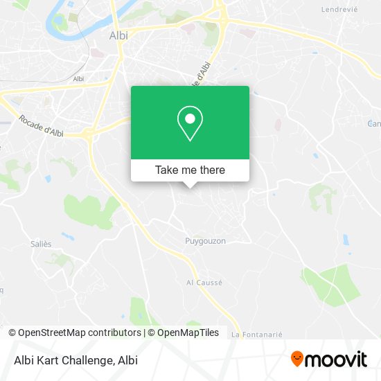 Mapa Albi Kart Challenge