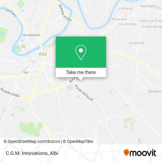 C.G.M. Innovations map