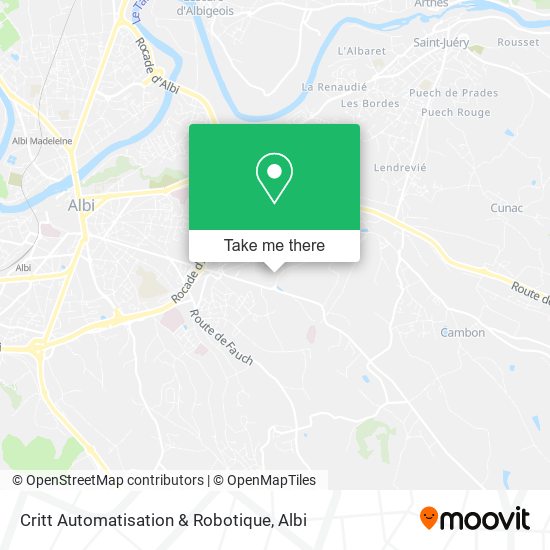 Critt Automatisation & Robotique map