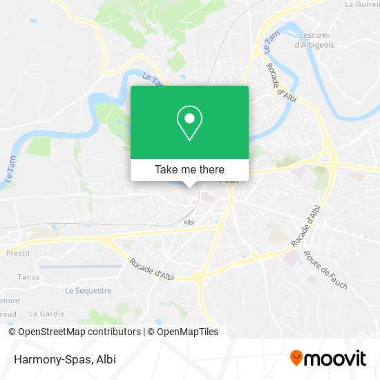 Harmony-Spas map