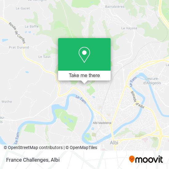 Mapa France Challenges