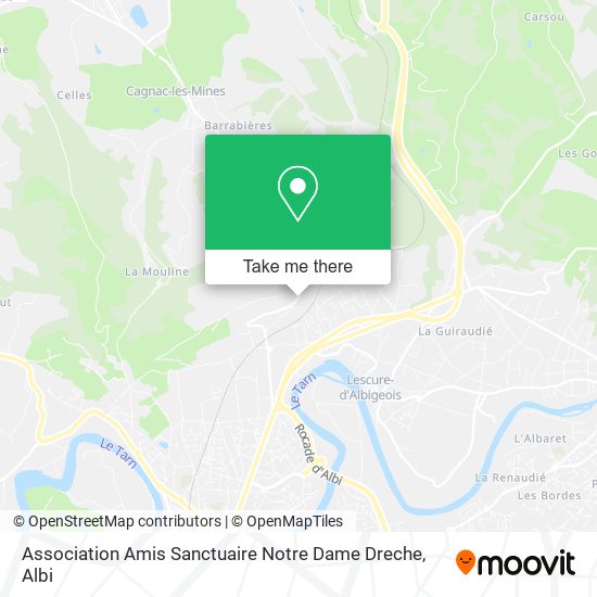 Association Amis Sanctuaire Notre Dame Dreche map