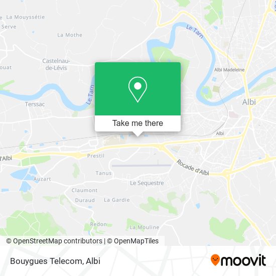 Bouygues Telecom map