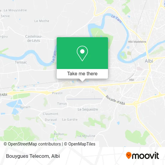 Bouygues Telecom map