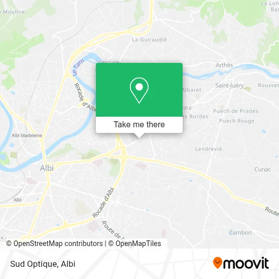Sud Optique map