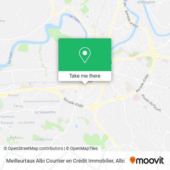 Mapa Meilleurtaux Albi Courtier en Crédit Immobilier