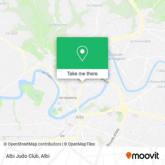 Albi Judo Club map