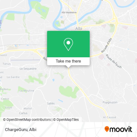 ChargeGuru map