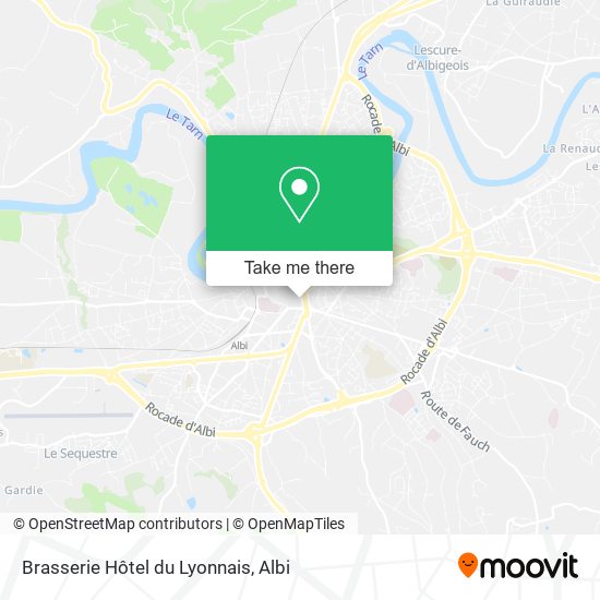 Brasserie Hôtel du Lyonnais map
