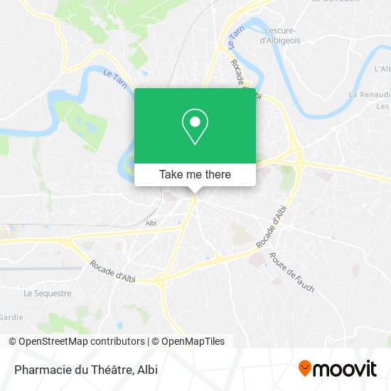 Pharmacie du Théâtre map