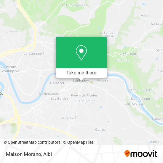 Maison Morano map