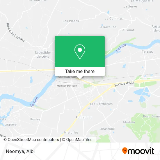 Neomya map