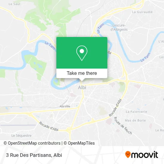 3 Rue Des Partisans map