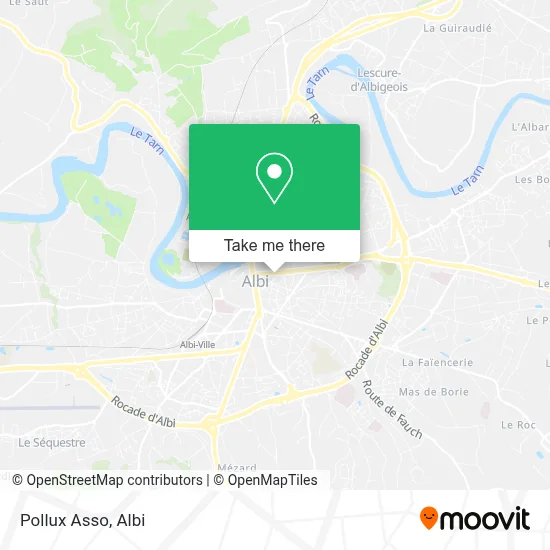Pollux Asso map