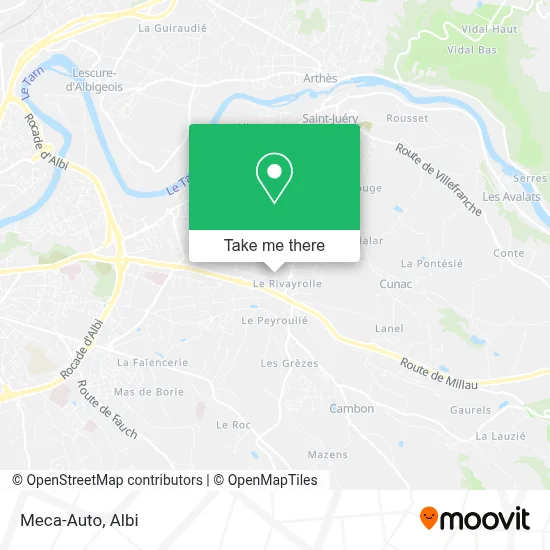 Meca-Auto map