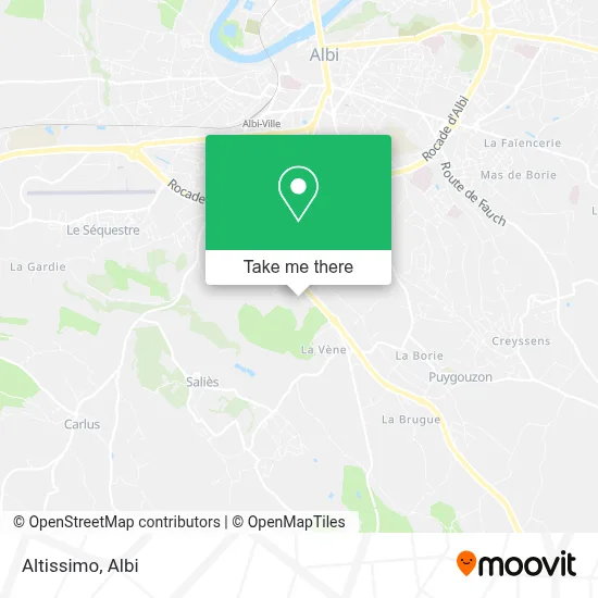 Altissimo map