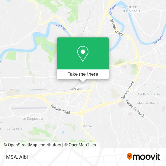 Msa map