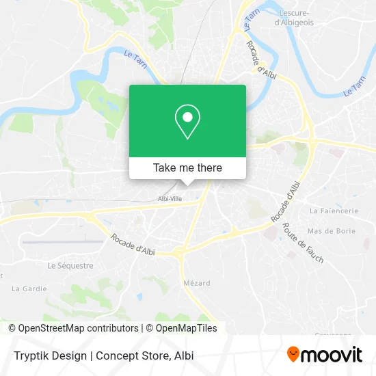 Tryptik Design | Concept Store map