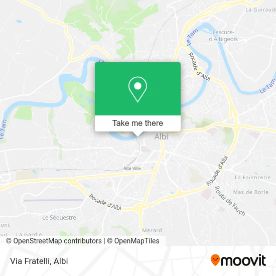 Via Fratelli map