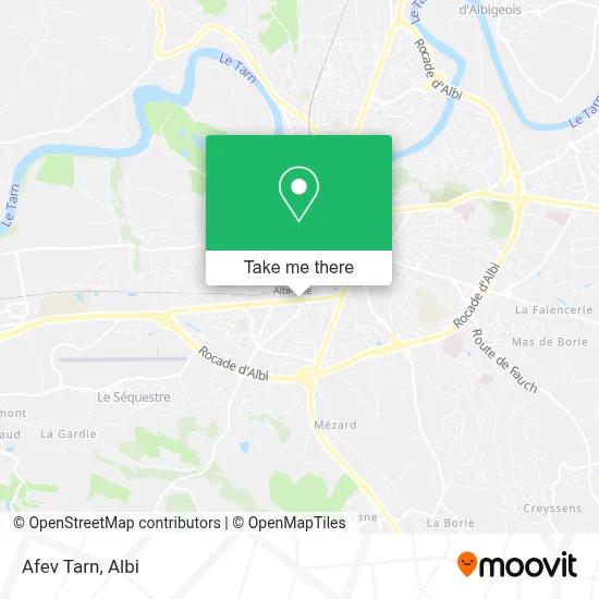 Afev Tarn map