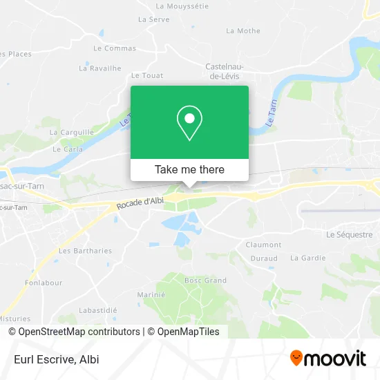Eurl Escrive map
