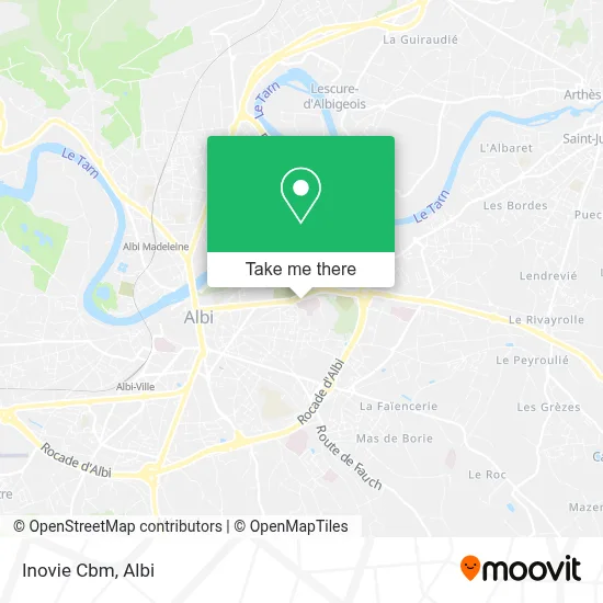Inovie Cbm map