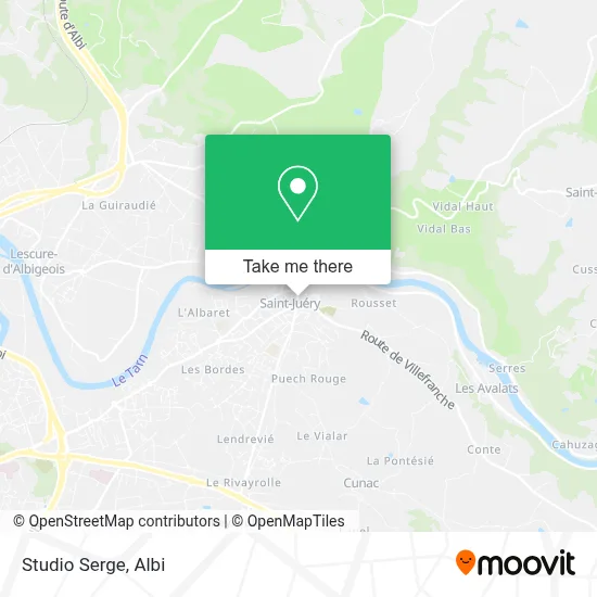 Studio Serge map