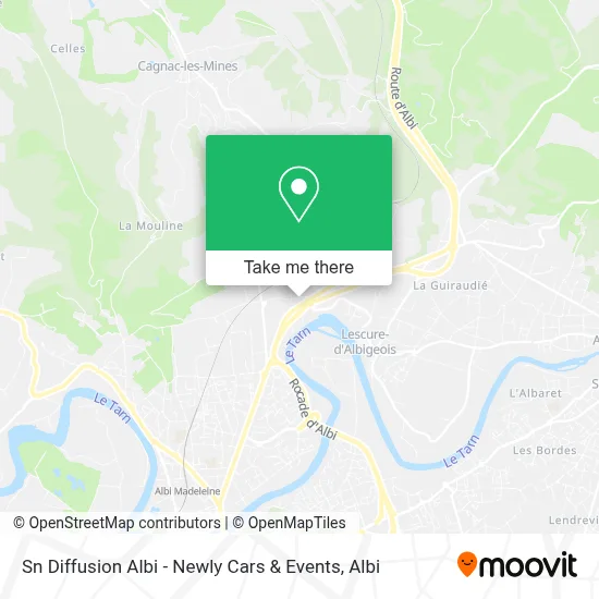 Sn Diffusion Albi - Newly Cars & Events map