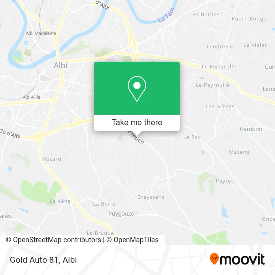 Gold Auto 81 map