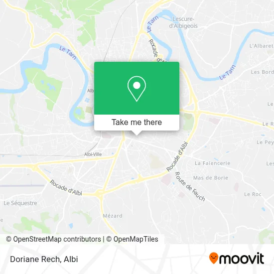 Doriane Rech map