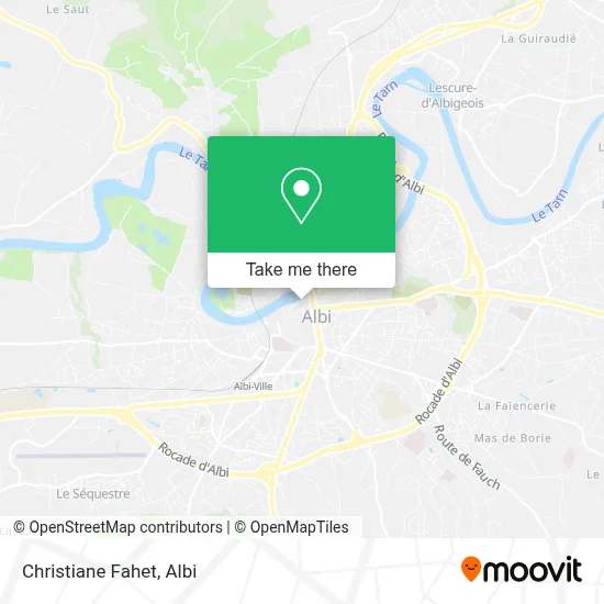 Christiane Fahet map