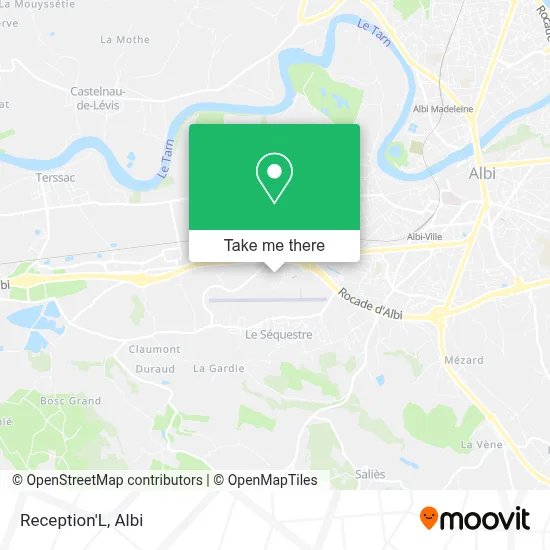Reception'L map