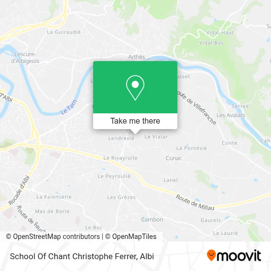 School Of Chant Christophe Ferrer map