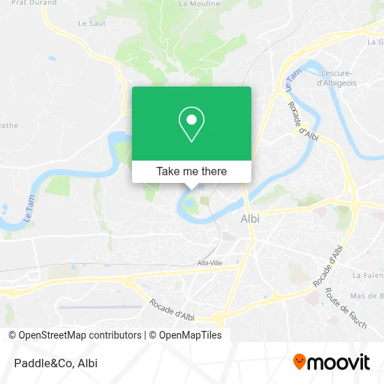 Paddle&Co map