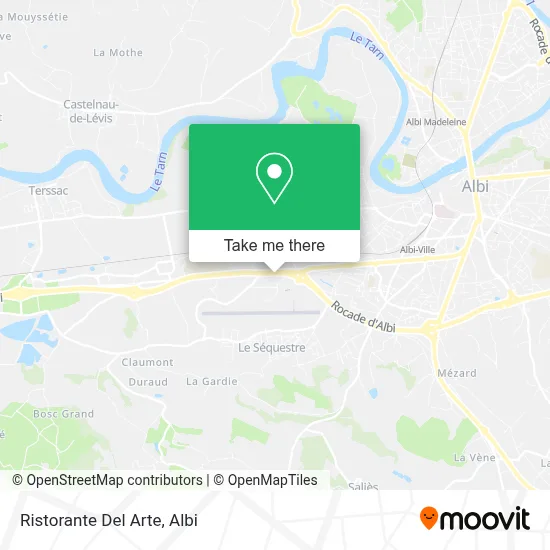 Ristorante Del Arte map