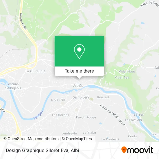 Design Graphique Siloret Eva map