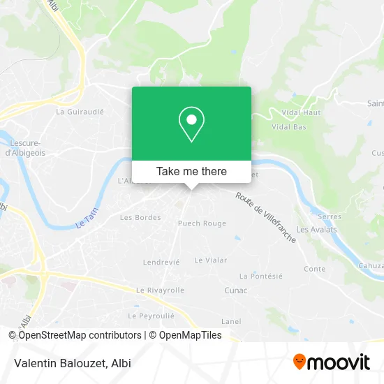 Valentin Balouzet map