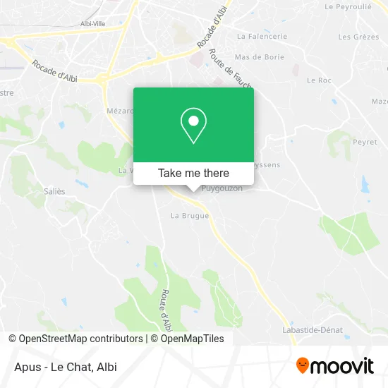 Apus - Le Chat map