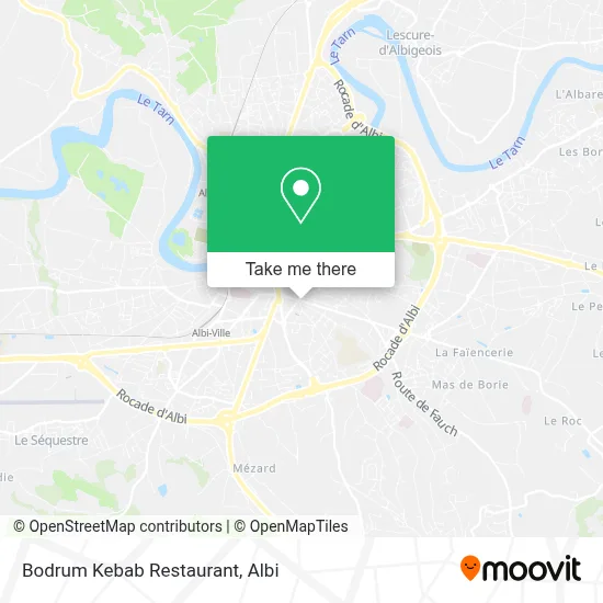 Bodrum Kebab Restaurant map