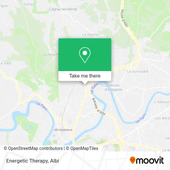 Energetic Therapy map