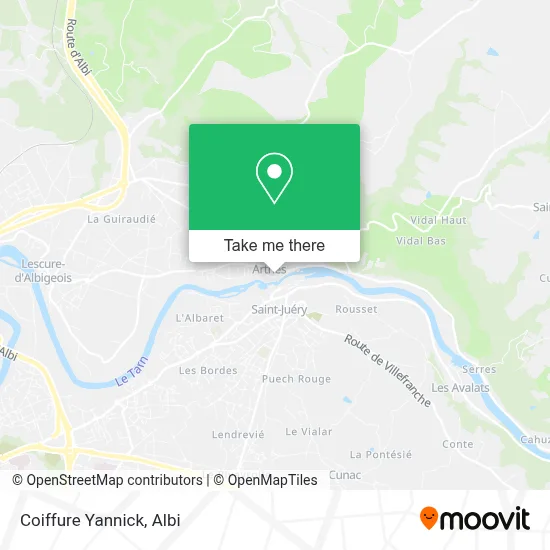 Coiffure Yannick map