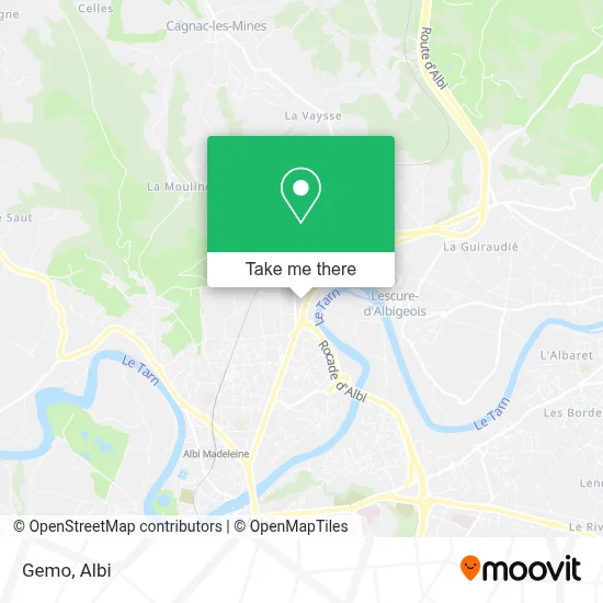 Gemo map