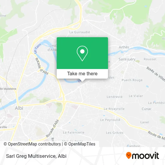 Sarl Greg Multiservice map
