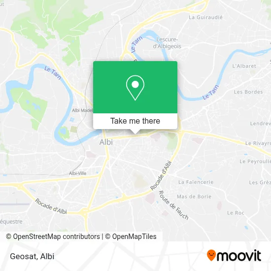Geosat map