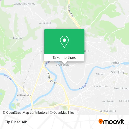 Elp Fiber map